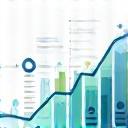 성장 그래프와 차트가 포함된 분석 대시보드